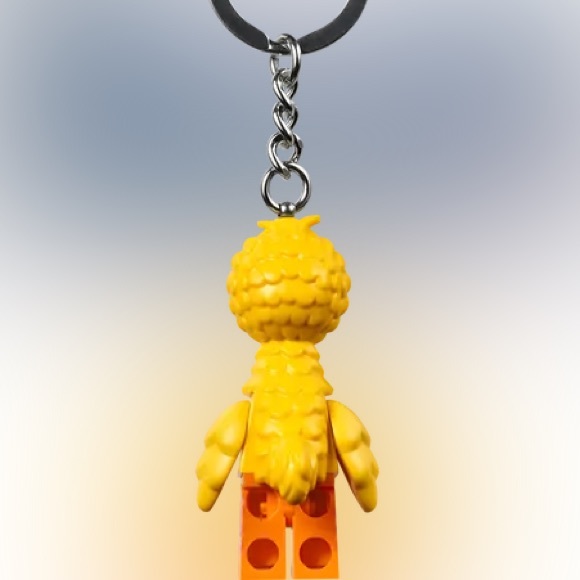 🆕 LEGO Big Bird Keychain - Picture 5 of 6